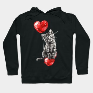 Cat Rainbow Beadwork Hoodie